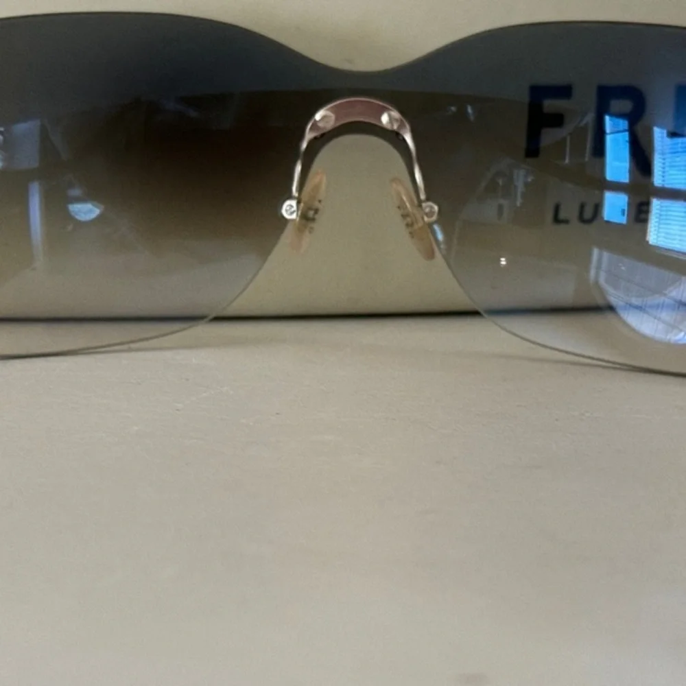 Fred Lunettes Pearls‎ Platinum Luxury Sunglasses Gray Gradient Lenses